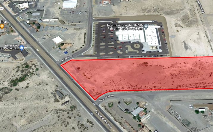 Pictures of Land property located at 1451 Nevada Highway, Pahrump, NV 89048 for sales - image #1