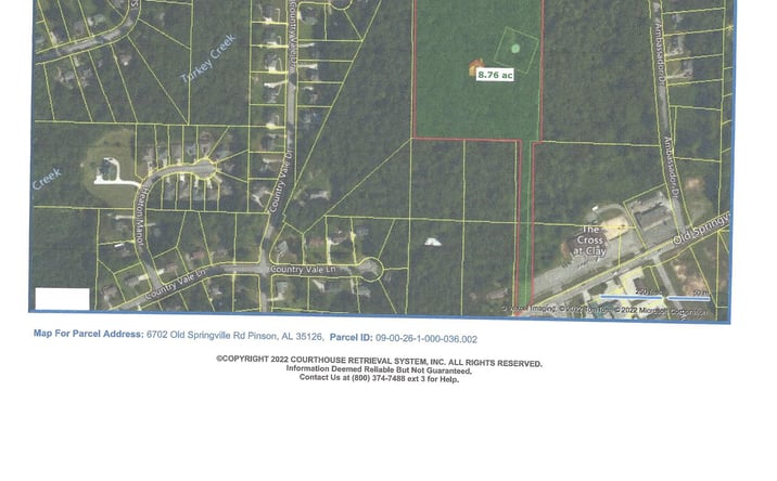 Pictures of Land property located at 6702 Old Springville Rd, Dixiana, AL 35126 for sales - image #1