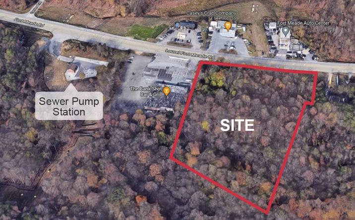 Pictures of Land property located at 3241 Laurel Fort Meade Road, Odenton, MD 21113 for sales - image #1