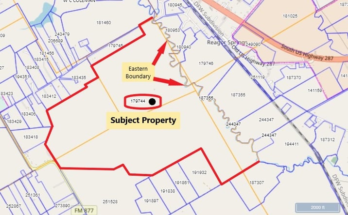 Pictures of Land property located at 5001 FM 877, Waxahachie, TX 75165 for sales - image #1