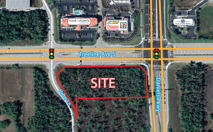 Pictures of Land property located at 13655 Treeline Ave S, Fort Myers, FL 33913 for sales - image #1