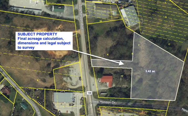 Pictures of Land property located at 1730 S Jefferson Ave, Cookeville, TN 38506 for sales - image #1