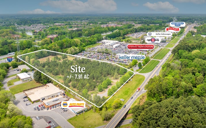 Pictures of Land property located at 13231 Statesville Rd, Huntersville, NC 28078 for sales - image #1