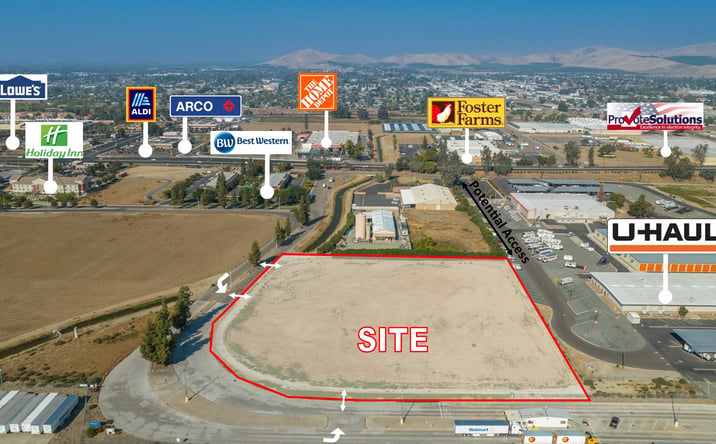 Pictures of Land property located at 191 W Poplar Ave, Porterville, CA 93257 for sales - image #1