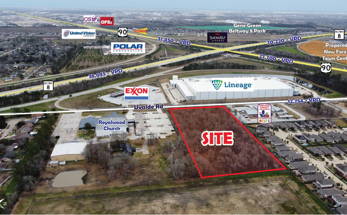Pictures of Land property located at 7803 Uvalde Rd, Houston, TX 77049 for sales - image #1