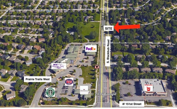 Pictures of Land property located at 14968 -14908 S Black Bob Rd, Kansas City, MO 64102 for sales - image #1