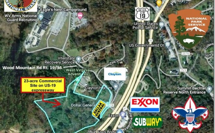 Pictures of Land property located at Wood Mountain Rd, Glen Jean, WV 25917 for sales - image #1