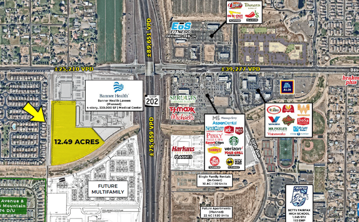 image of property at LOOP 202 & BASELINE ROAD Phoenix AZ 85339