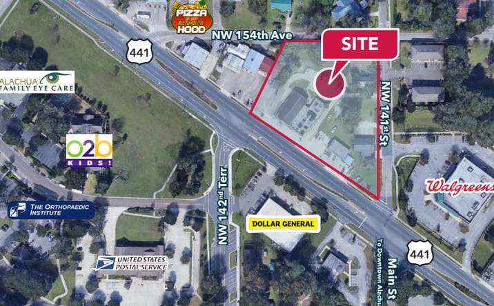 Pictures of Land property located at 15281 NW US Hwy 441, Alachua, FL 32615 for sales - image #1