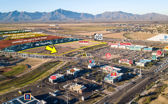 Pictures of Retail, Land property located at S/SEC Loop 202 & Baseline Rd, Laveen, AZ 85339 for sales - image #1