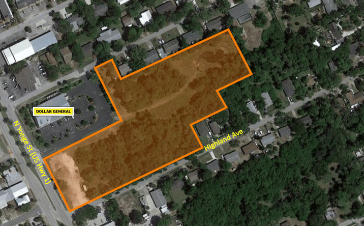 Pictures of Land property located at 135 N Yonge St, Ormond Beach, FL 32174 for sales - image #1