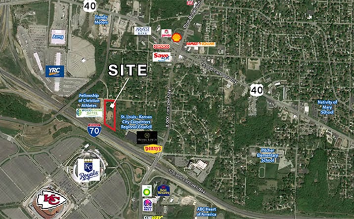 Pictures of Land property located at 8809 Leeds Rd, Kansas City, MO 64129 for sales - image #1