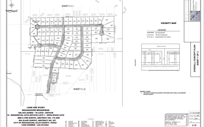 Pictures of Land property located at 0000 Broadhead Rd, Waxahachie, TX 75165 for sales - image #1