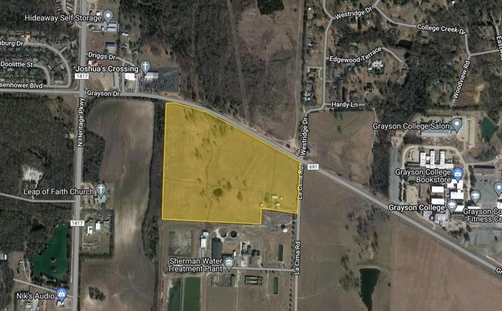 Pictures of Land property located at 5510 La Cima Rd, Sherman, TX 75092 for sales - image #1