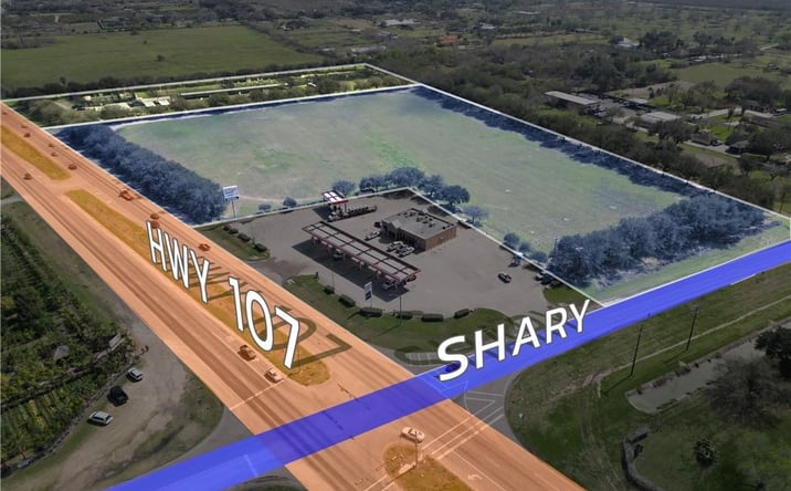 Pictures of Land property located at 5605 State Highway 107, Mission, TX 78573 for sales - image #1