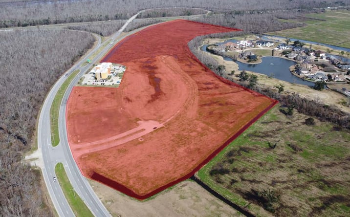 Pictures of Land property located at Interstate 10 & Belle Terre Blvd, Laplace, LA 70068 for sales - image #1