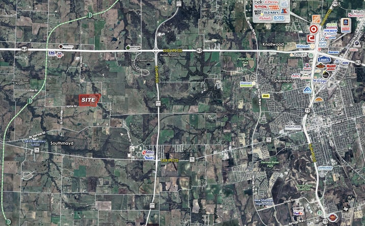 Pictures of Land property located at 1639 Logston Rd, Sherman, TX 75092 for sales - image #1