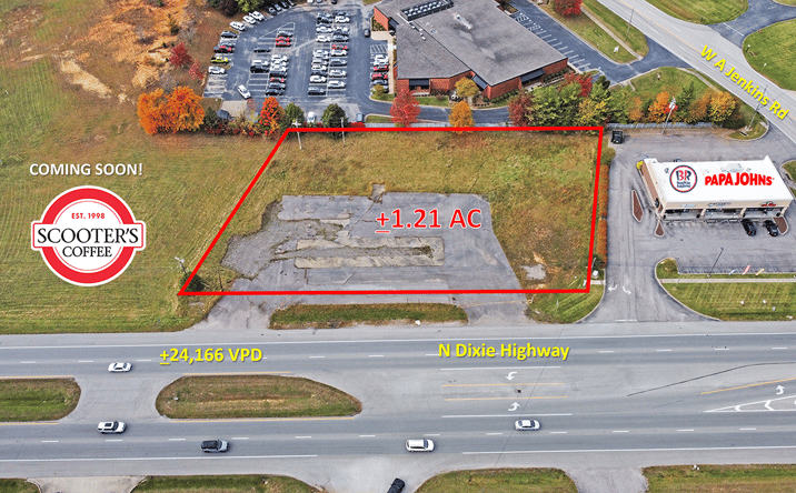 Pictures of Land property located at 4897 N Dixie Hwy, Elizabethtown, KY 42701 for sales - image #1