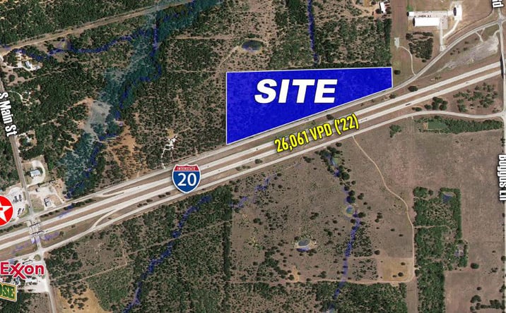 Pictures of Land property located at Interstate 20 NEQ I-20 & Main St, Gordon, TX 76453 for sales - image #1
