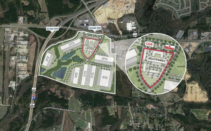 image of property at 512 EAGLE ROCK RD Wendell NC 27591