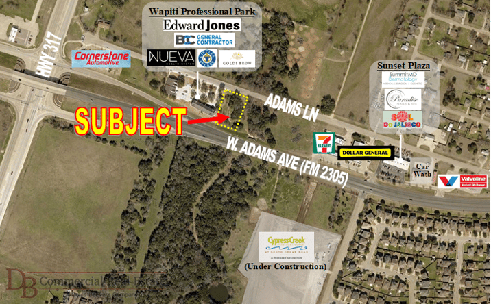 Pictures of Land property located at 9017 Adams Ln, Temple, TX 76502 for sales - image #1