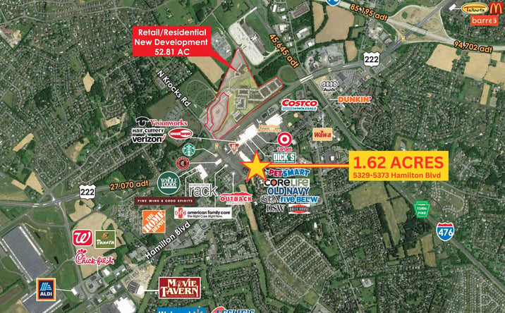 Pictures of Land property located at 5329 Hamilton Blvd, Allentown, PA 18106 for sales - image #1