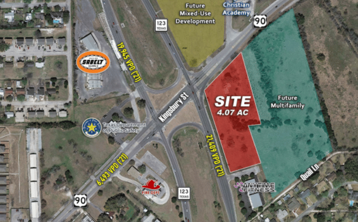 Pictures of Land property located at 1405 E Kingsbury St, Seguin, TX 78155 for sales - image #1