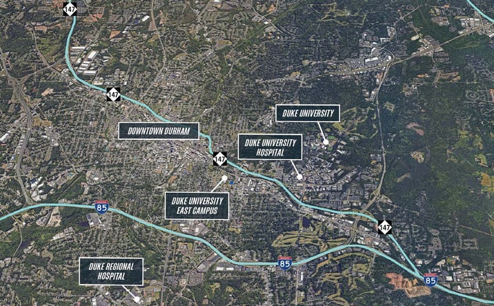 Pictures of Land property located at 4000 Forrestdale Dr, Durham, NC 27712 for sales - image #1