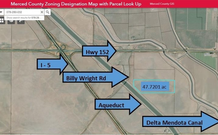 Pictures of Land property located at 3 Billy Wright Road, Los Banos, CA 93635 for sales - image #1
