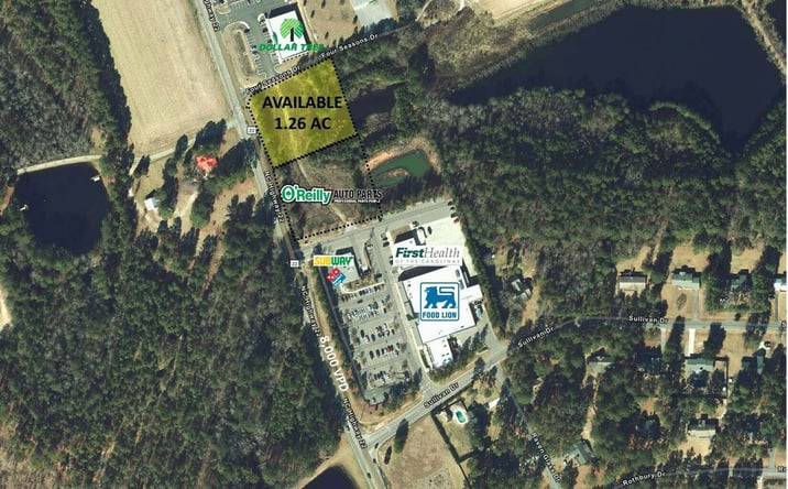 Pictures of Land property located at 7475 NC-22 Outparcel A, Carthage, NC 28327 for sales - image #1