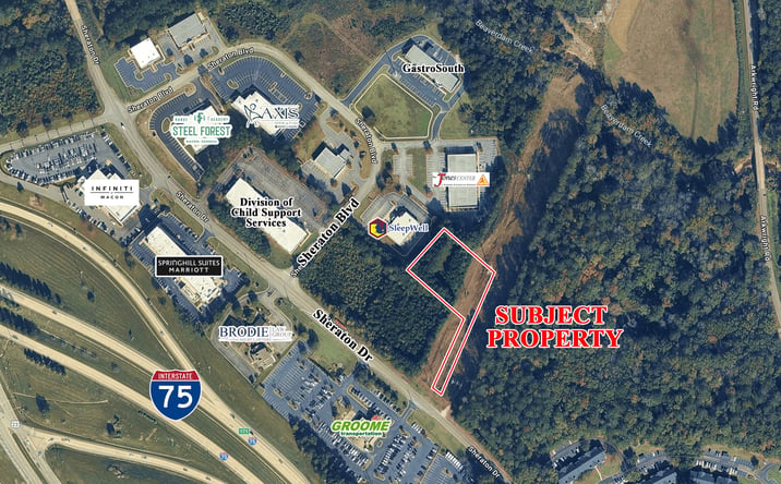 Pictures of Land property located at 4555 Sheraton Dr, Macon, GA 31210 for sales - image #1
