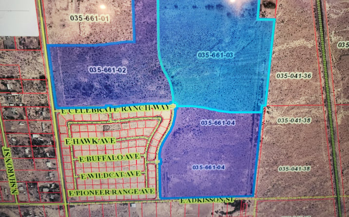 Pictures of Land property located at 375 E Mesquite Ave, Pahrump, NV 89060 for sales - image #1