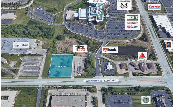 Pictures of Land property located at 1294 Washington St, Grafton, WI 53024 for sales - image #1