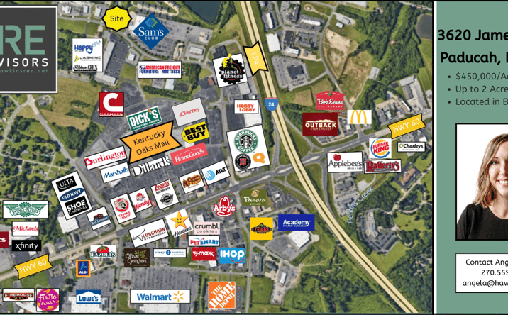 Pictures of Land property located at 3620 James Sanders Blvd, Paducah, KY 42001, 3592 James Sanders Blvd, Paducah, KY 42001 for sales - image #1