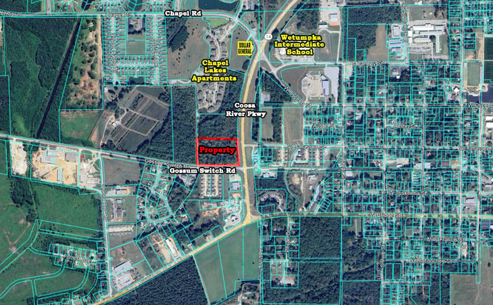 Pictures of Land property located at Coosa River Pkwy, Wetumpka, AL 36092 for sales - image #1