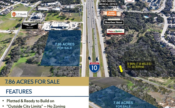 Pictures of Mixed Use, Office, Retail property located at I-10, Boerne, TX 78006 for sales - image #1