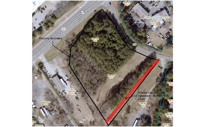 Pictures of Land property located at 4136 Buford Hwy NE, Duluth, GA 30096 for sales - image #1