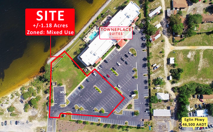 Pictures of Land property located at 843 Eglin Pkwy N, Fort Walton Beach, FL 32547 for sales - image #1