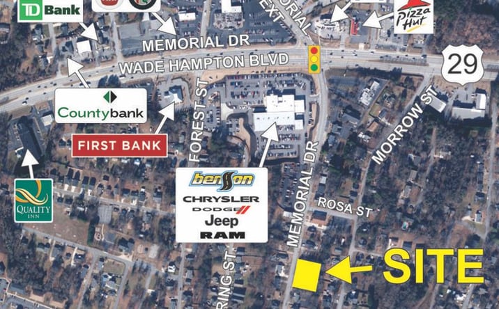 Pictures of Land property located at Memorial Dr, Greer, SC 29650 for sales - image #1
