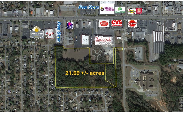 Pictures of Land property located at 117 S Kimberly Rd, Warner Robins, GA 31088 for sales - image #1