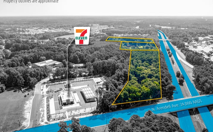 Pictures of Land property located at N Arendell Ave, Zebulon, NC 27597, 1213 Shepard School Rd, Zebulon, NC 27597 for sales - image #1