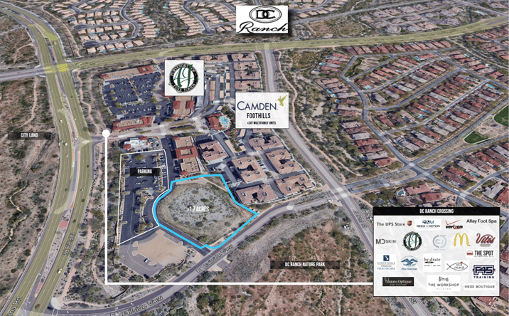 Pictures of Retail property located at 18211 N Pima Rd, Scottsdale, AZ 85255 for sales - image #1