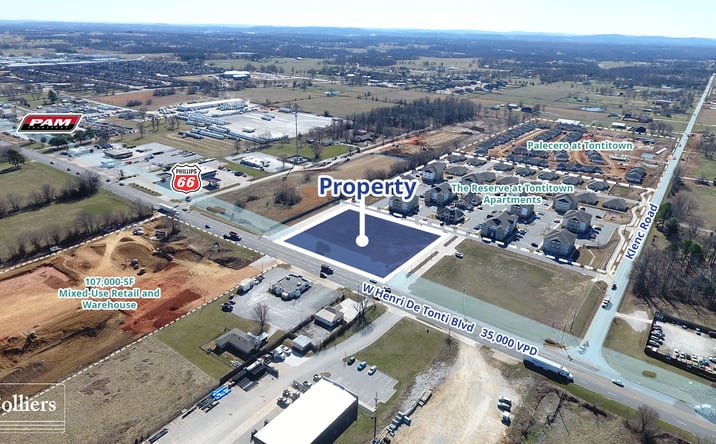 Pictures of Land property located at 603 W Henri De Tonti Blvd, Springdale, AR 72762 for sales - image #1