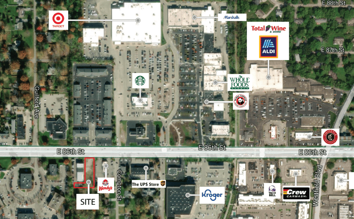 Pictures of Land property located at 1005 E 86th St, Indianapolis, IN 46240 for sales - image #1
