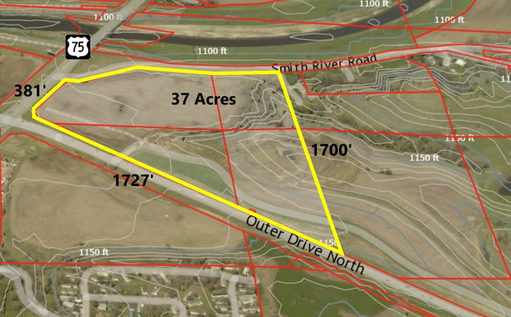 Pictures of Land, Retail property located at Outer Dr N, Sioux City, IA 51104 for sales - image #1