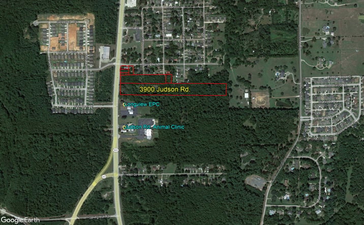 Pictures of Land property located at 3900 Judson Rd., Longview, TX 75605 for sales - image #1