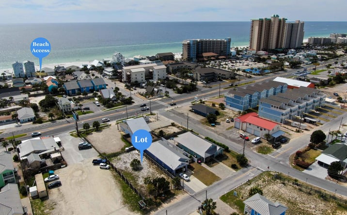 Pictures of Land property located at 6731 Beach Drive, Panama City Beach, FL 32408 for sales - image #1
