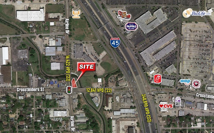 Pictures of Land property located at 4402 Airline Drive, Houston, TX 77022 for sales - image #1