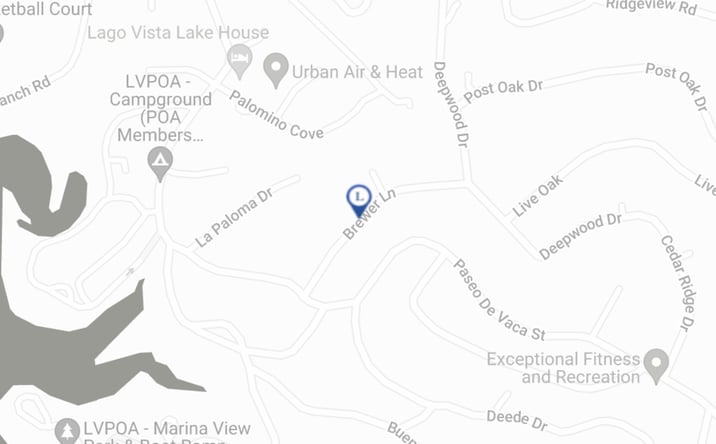 image of property at 21103 BREWER LN Lago Vista TX 78645-4908