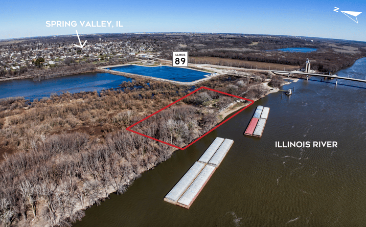 Pictures of Land property located at 0 River Bank, Spring Valley, Spring Valley, IL 61362 for sales - image #1